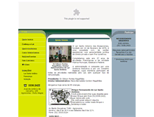 Tablet Screenshot of larsantoantonio.com.br